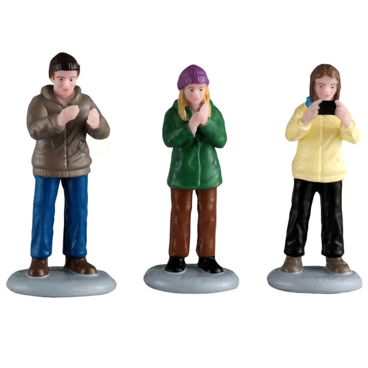 NEW 2026 Lemax General Collectible Figurines: Audience, Set of 3 #62613