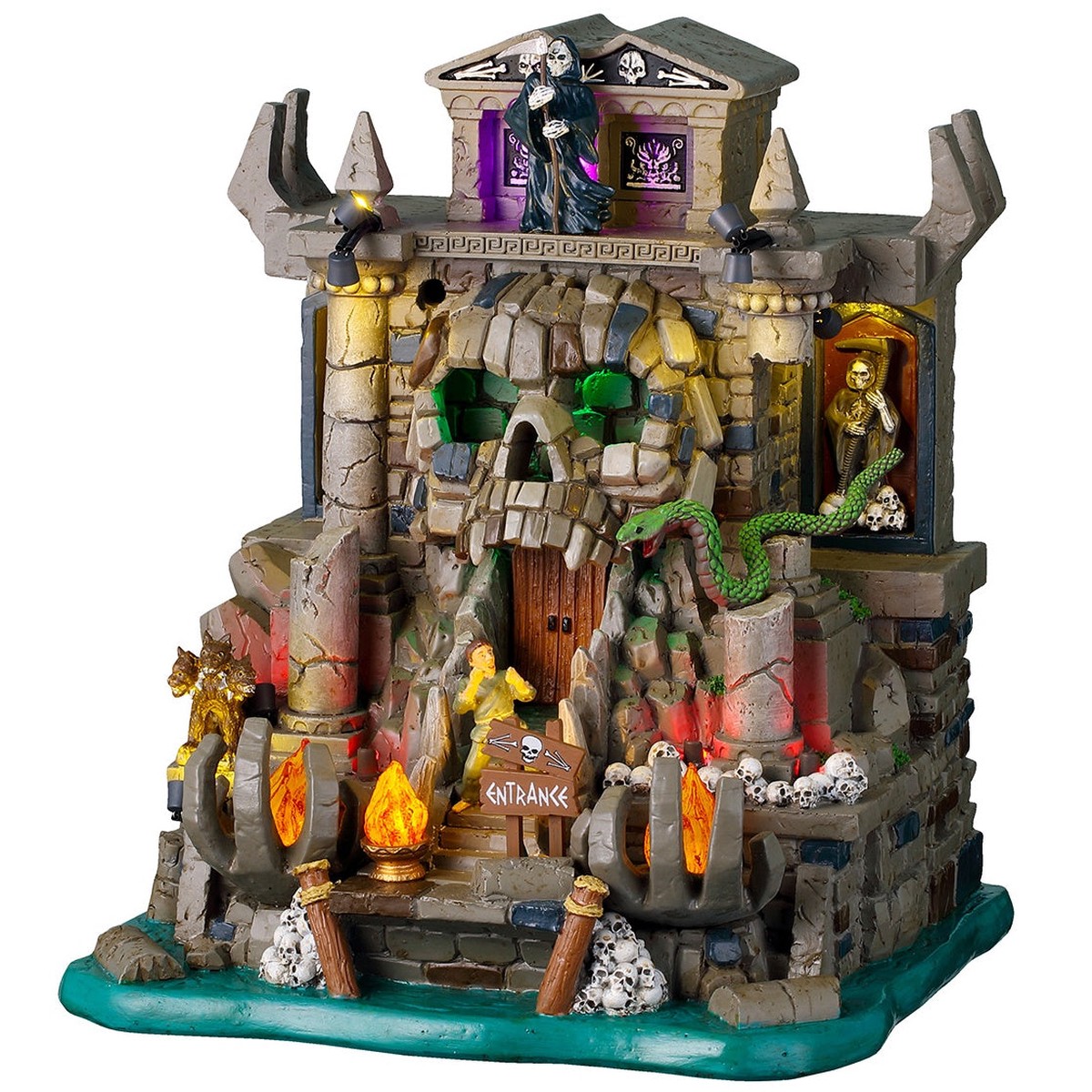 NEW 2026 Lemax Spooky Town Gates to the Underworld #55293