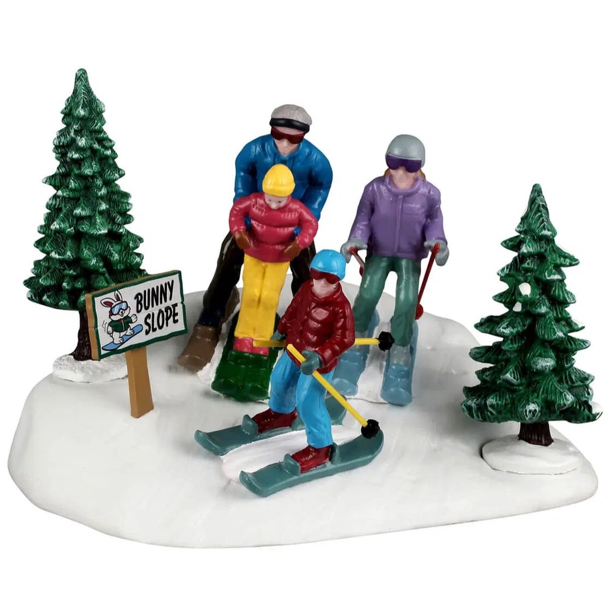 NEW 2026 Lemax Vail Village Table Accent: Family Ski Day #63822