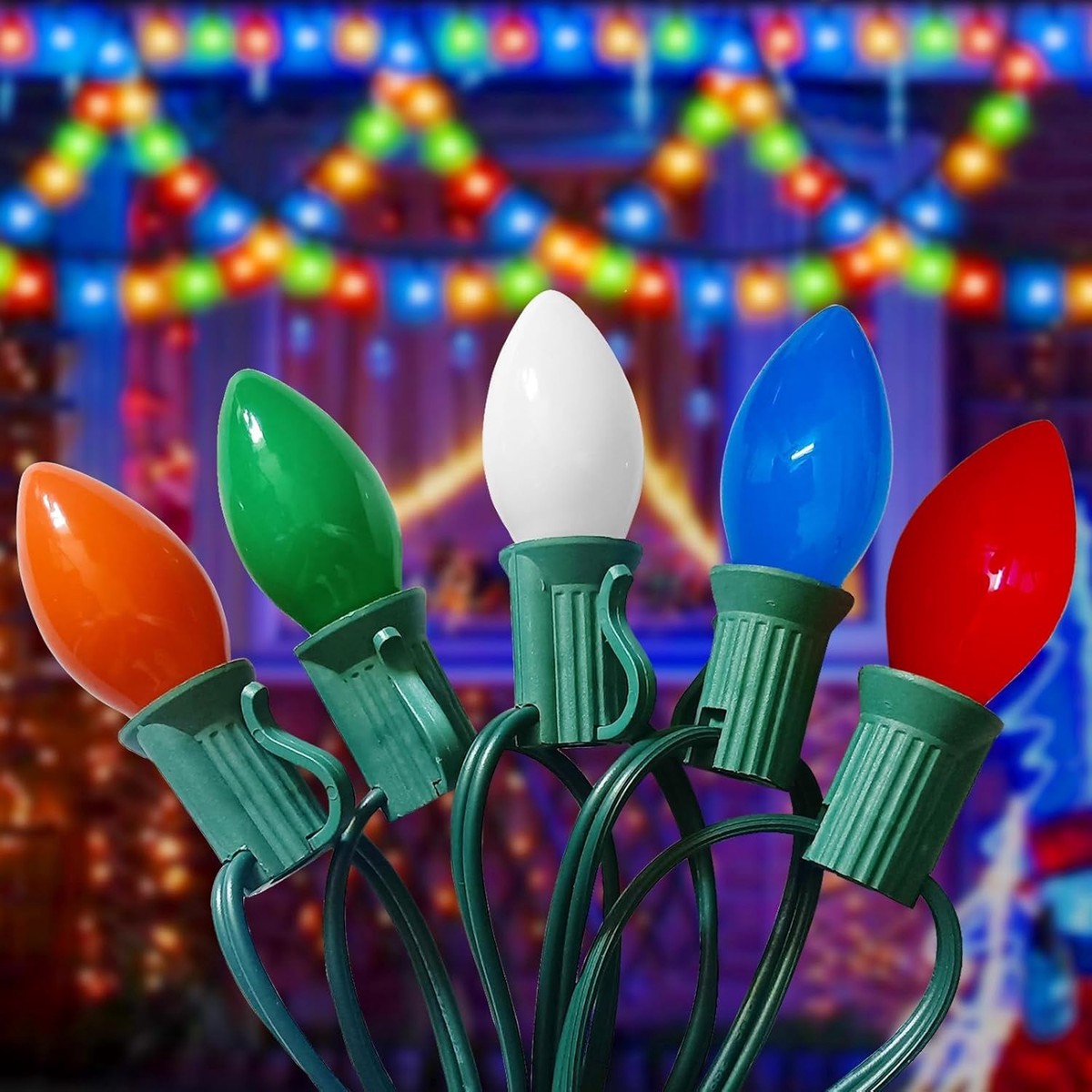 Set of 25 Classic C7 LED Lights