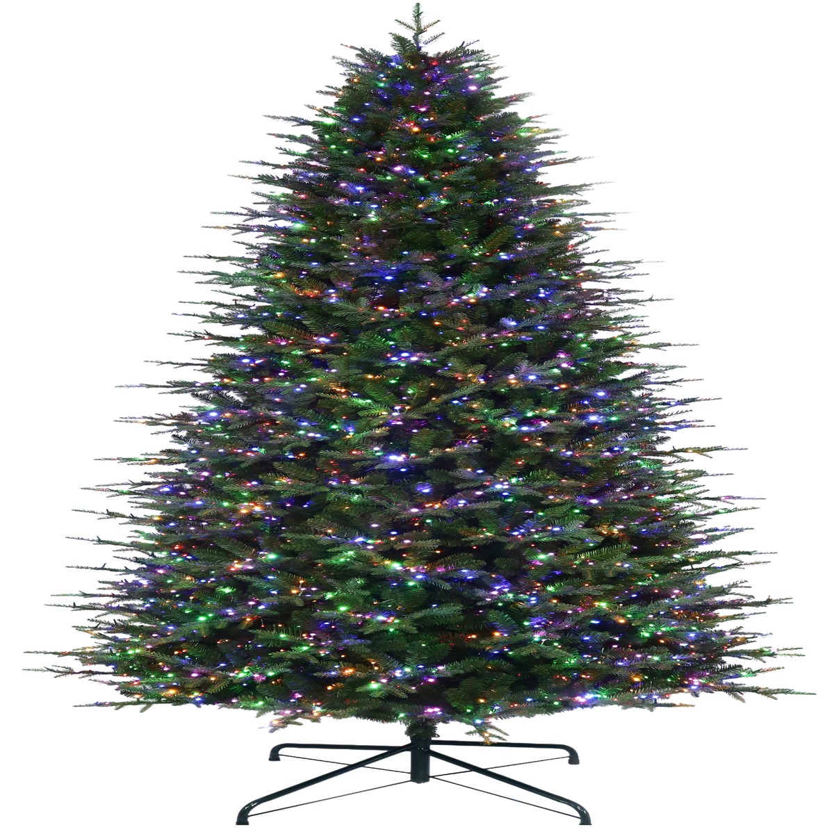 11' Kensington Fir 18-Function Starry Lights Artificial Christmas Tree