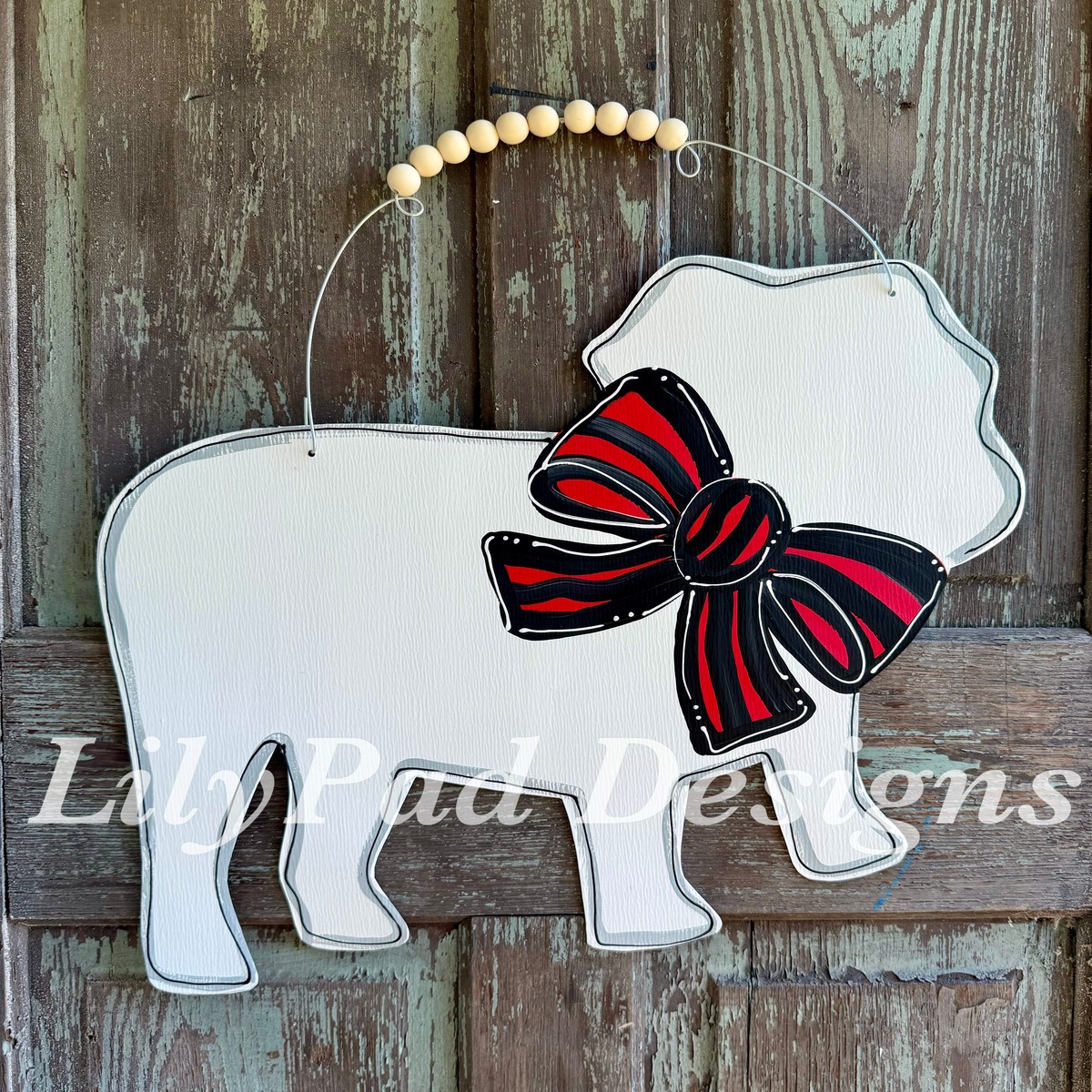 LPD Dog with Bow