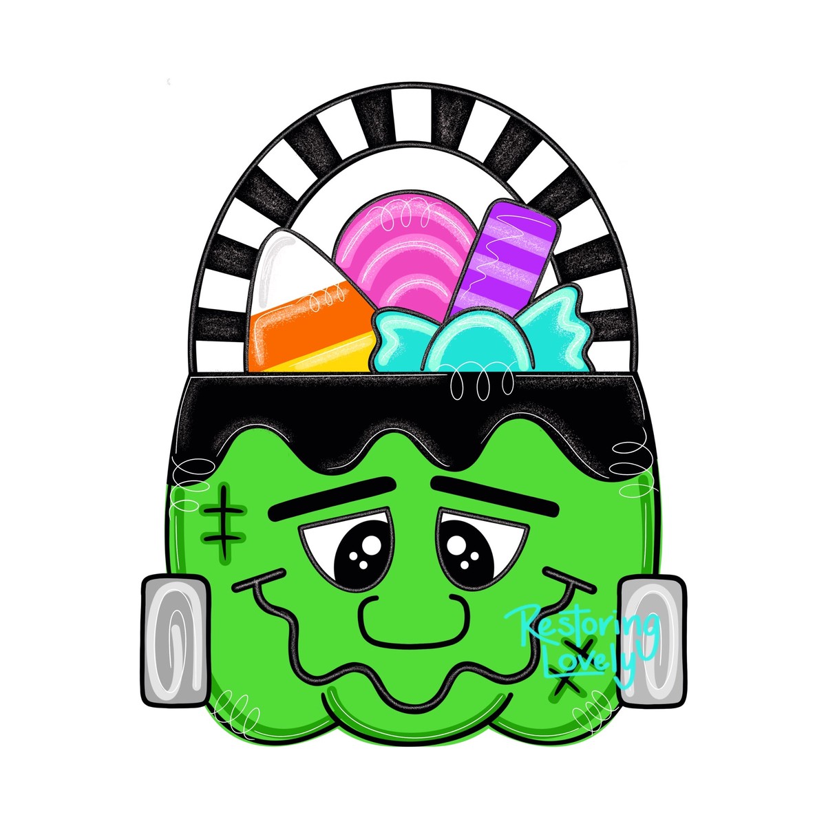 RLY Frankenstein Candy Bucket
