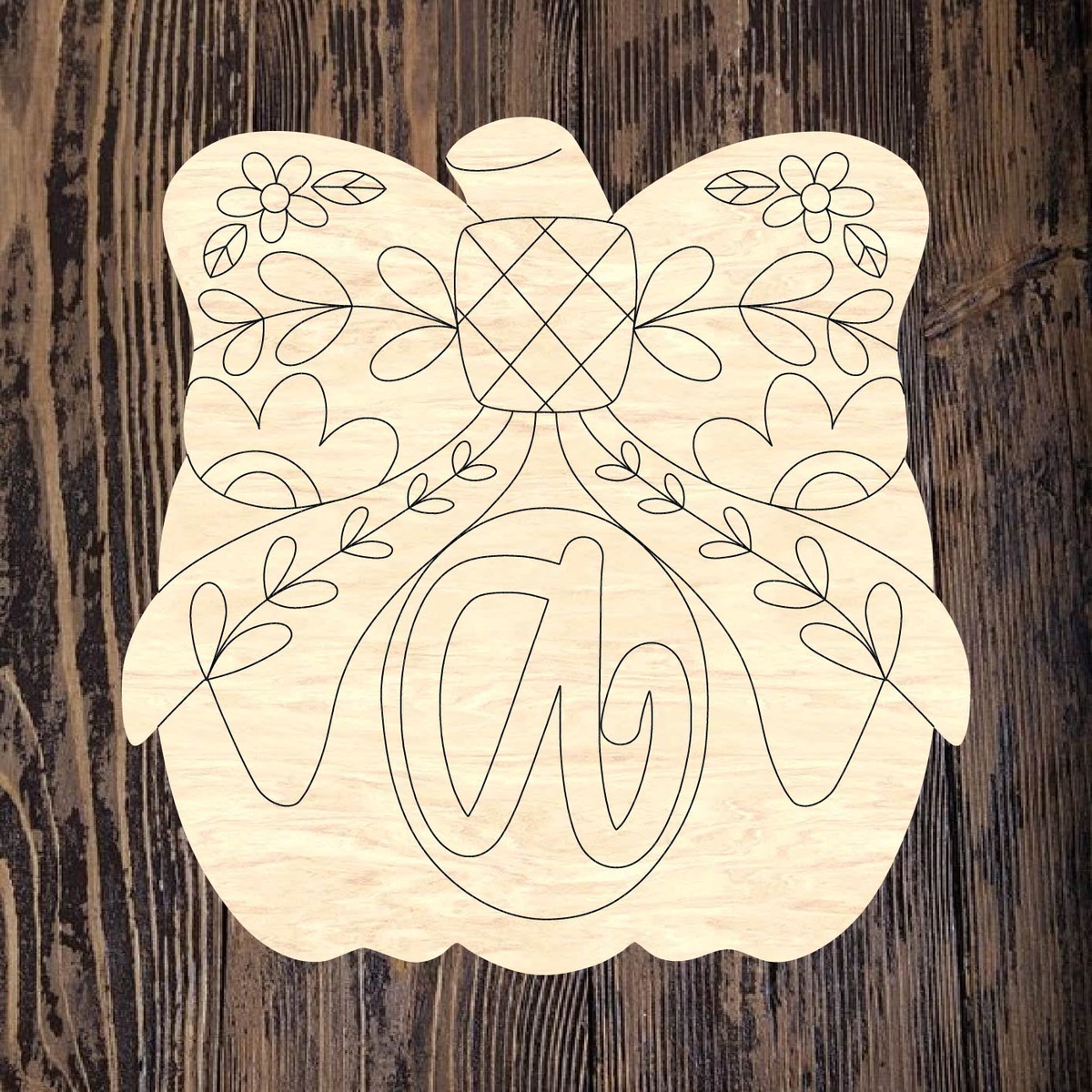 ASH Chinoiserie Pumpkin 2 Monogram