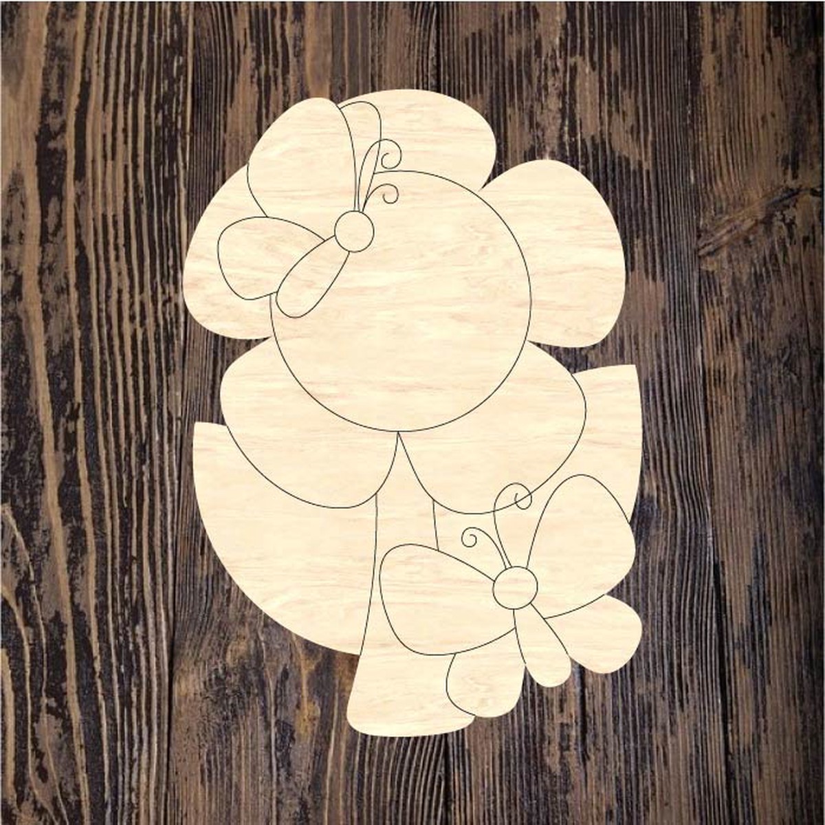 ABL Flower with Butterflies 2