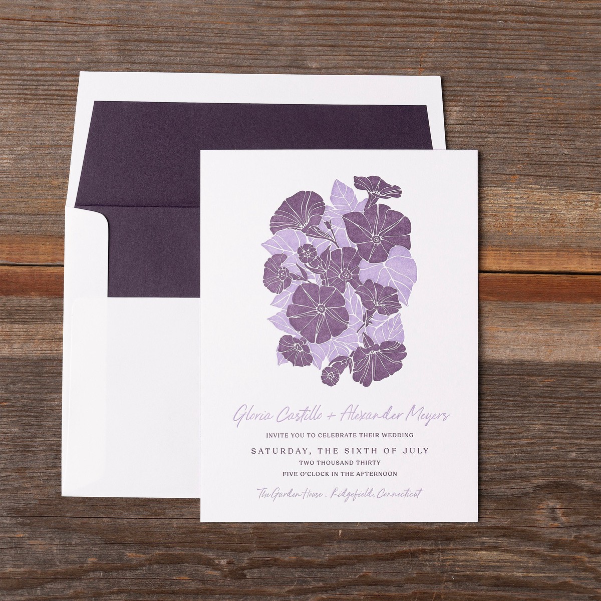 Gloria Wedding Invitation Suite
