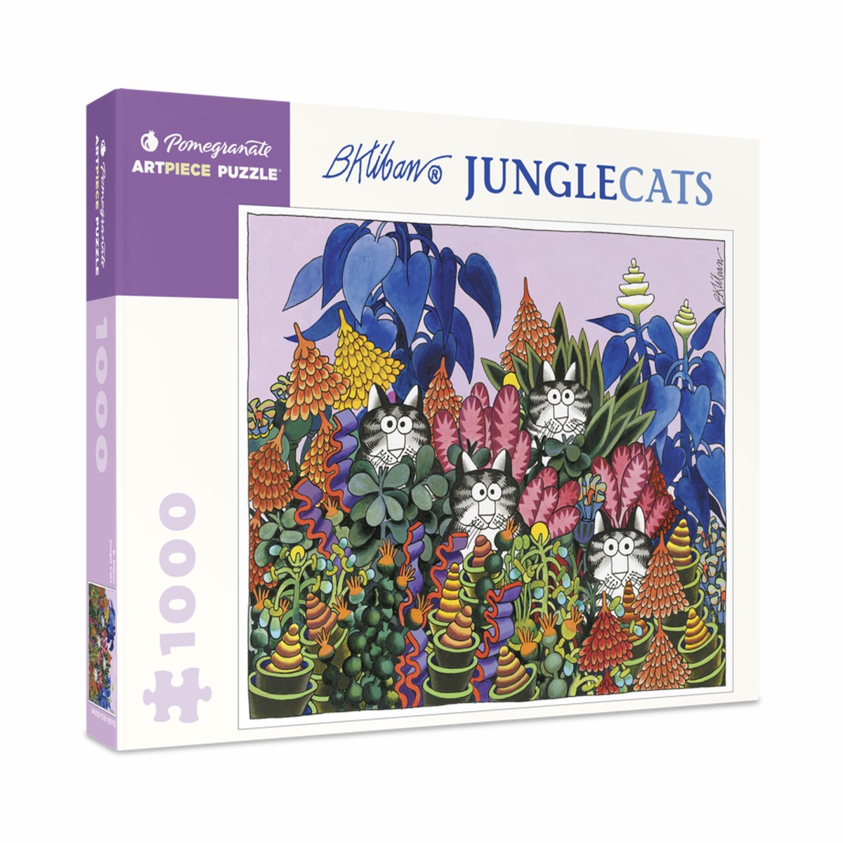 B. Kliban: Jungle Cats 1000-Piece Jigsaw Puzzle