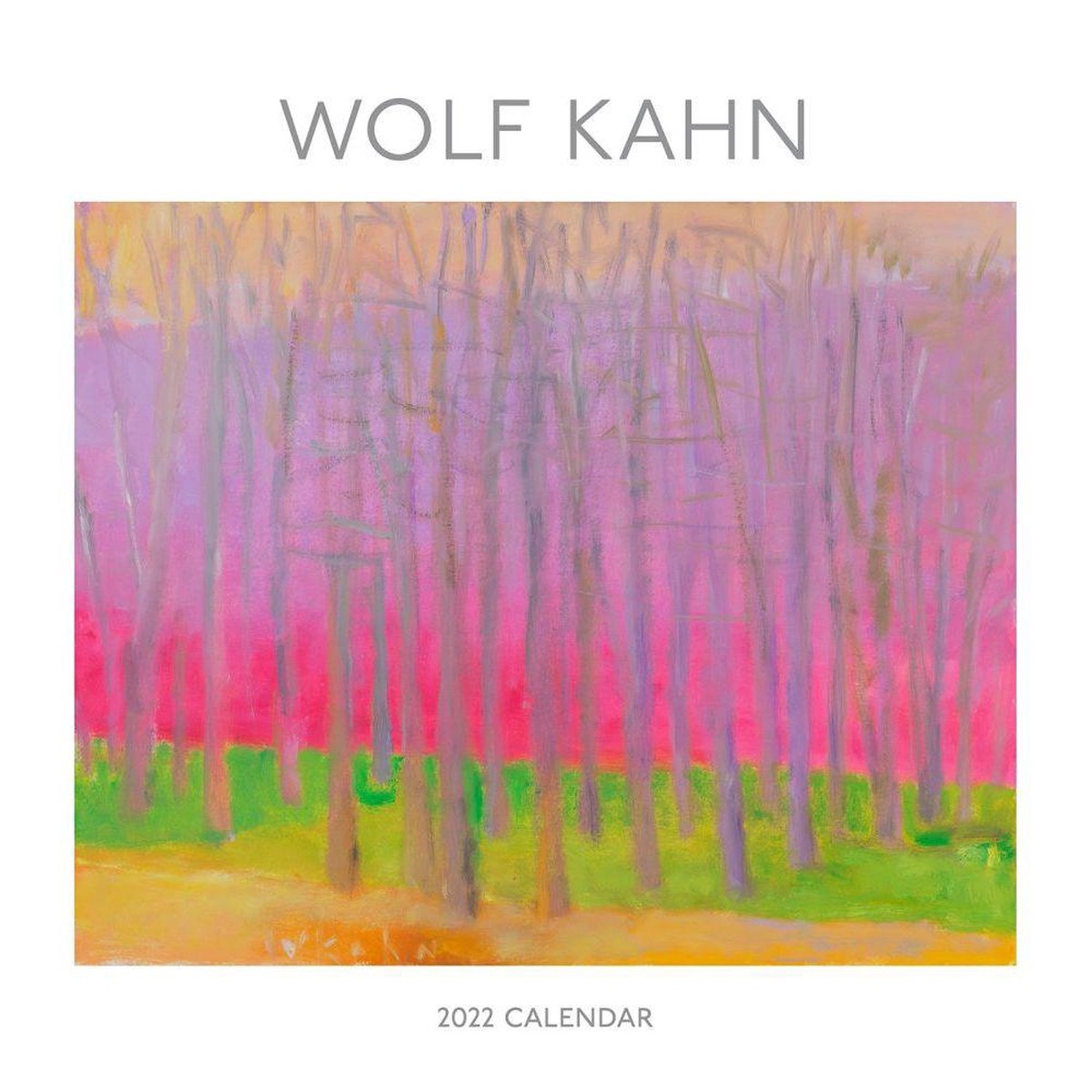 Wolf Khan 2022 Wall Calendar