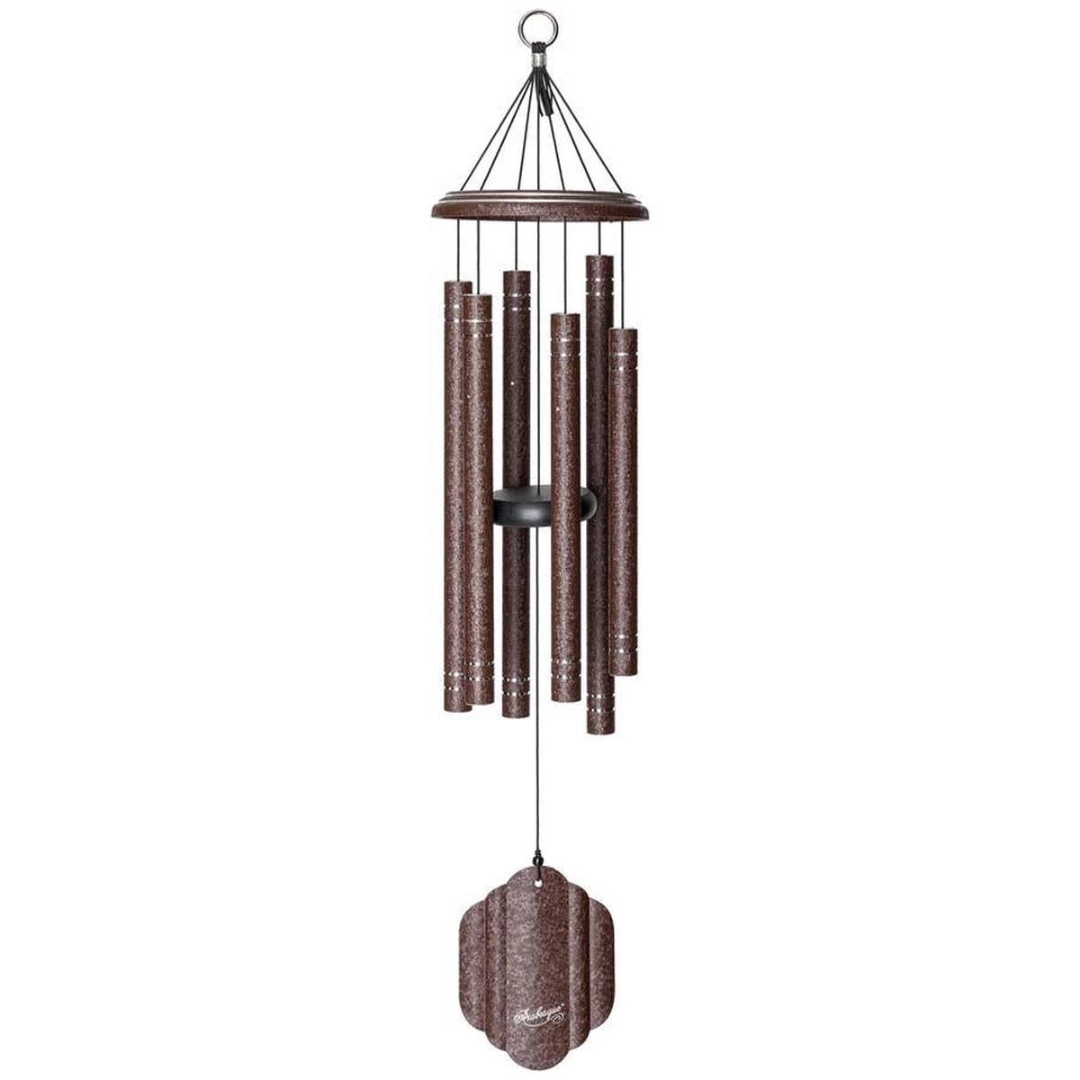 Arabesque by Wind River 32-inch Windchime in Chocolate