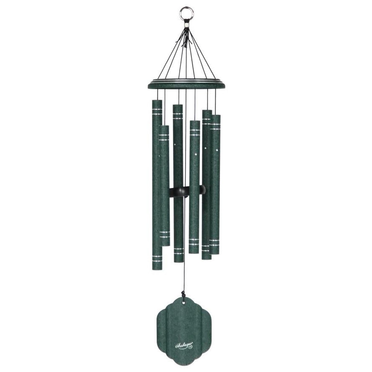 Arabesque by Wind River 32-inch Windchime in Emerald