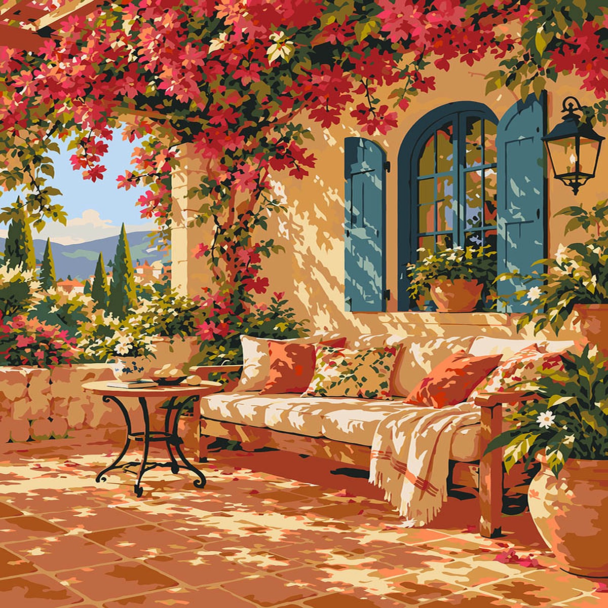 Terrace in Bloom