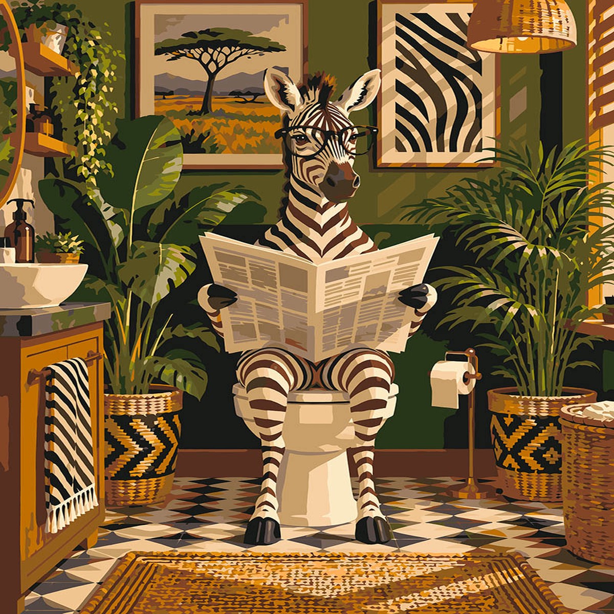 Zebras Morning Routine