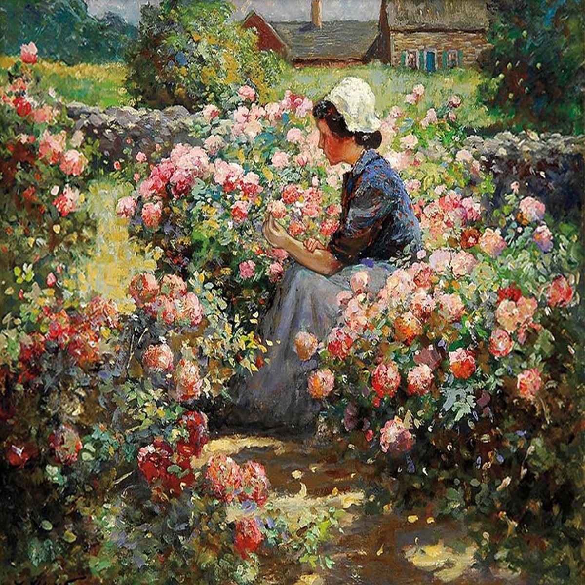 Diamond Painting - Flower Garden - Abbott Fuller Graves