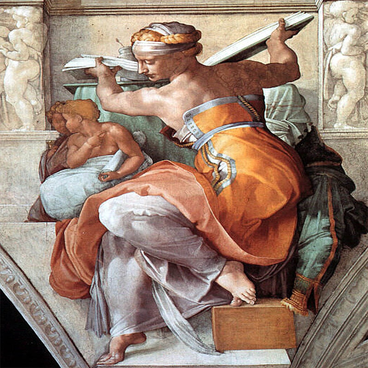 Diamond Painting - The Libyan Sibyl - Michelangelo
