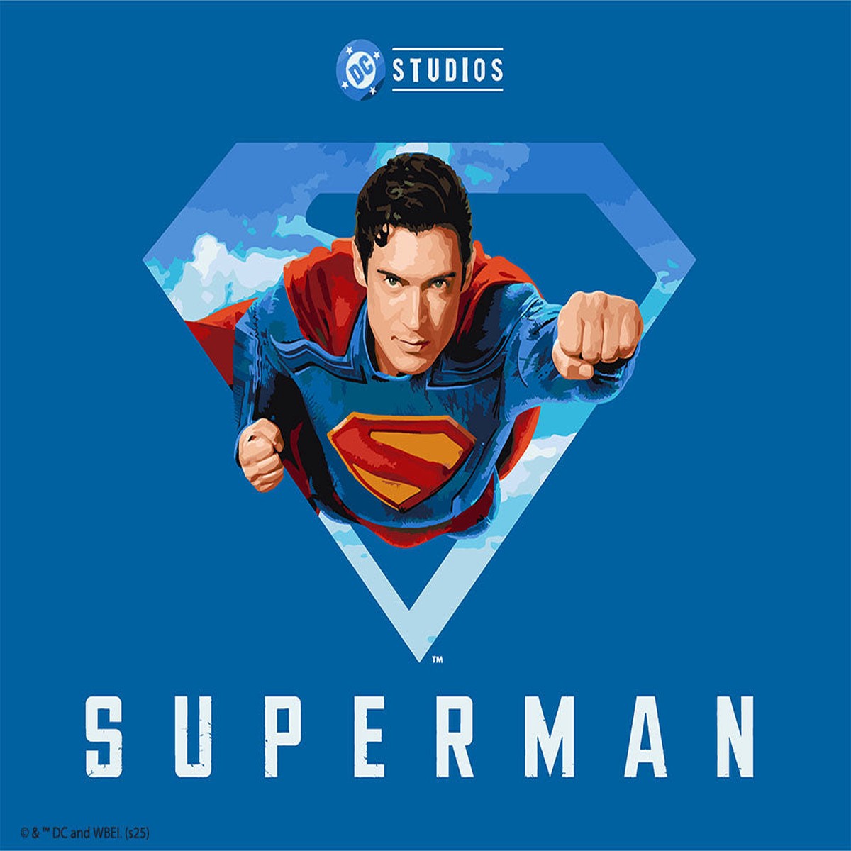 Superman with S-Shield