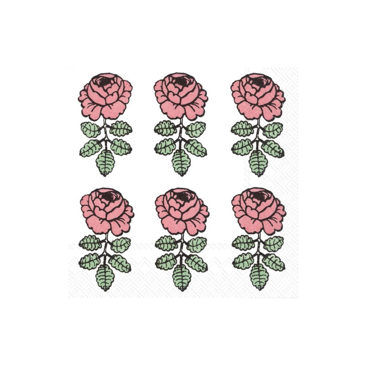 Vihkriuusu Rose Napkins - Lunch