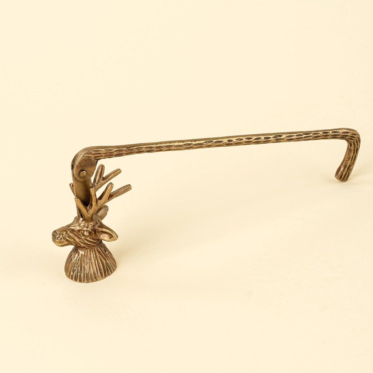Gilded Stag Candle Snuffer