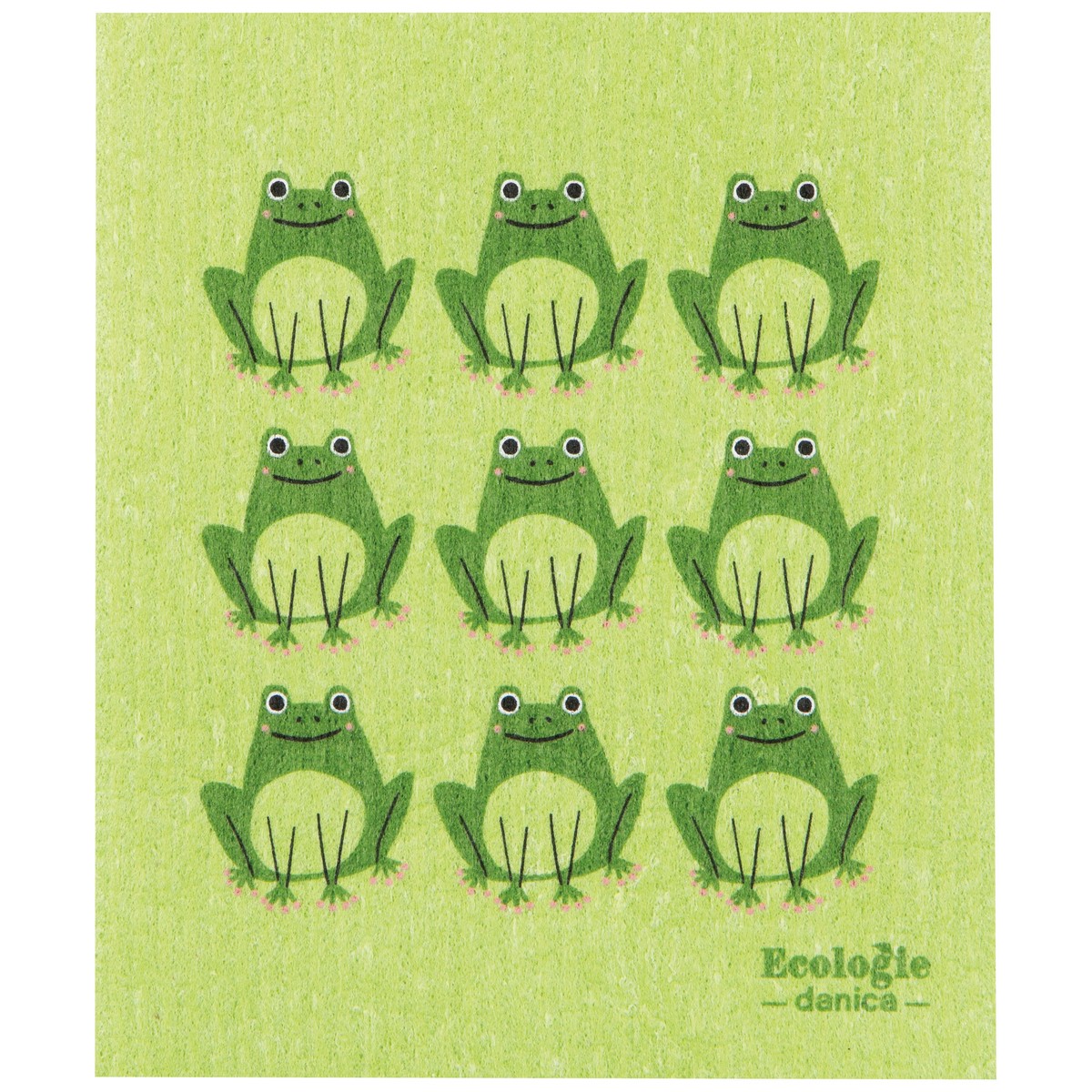 Swedish Dishcloth - Ribbit