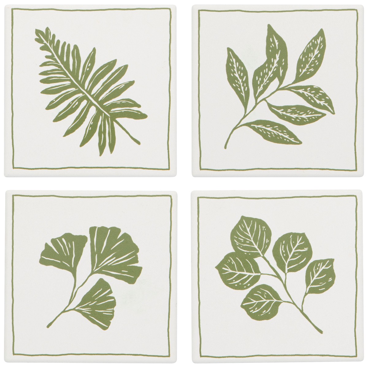 Coaster Set - Fern & Frond