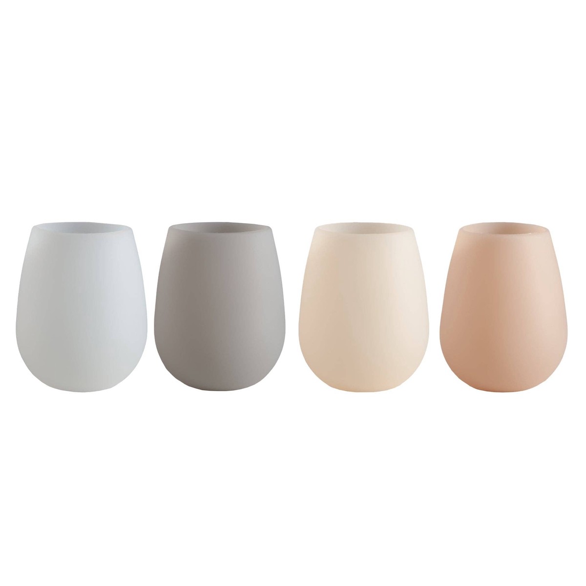Winter Silicone Stemless Glasses set/4
