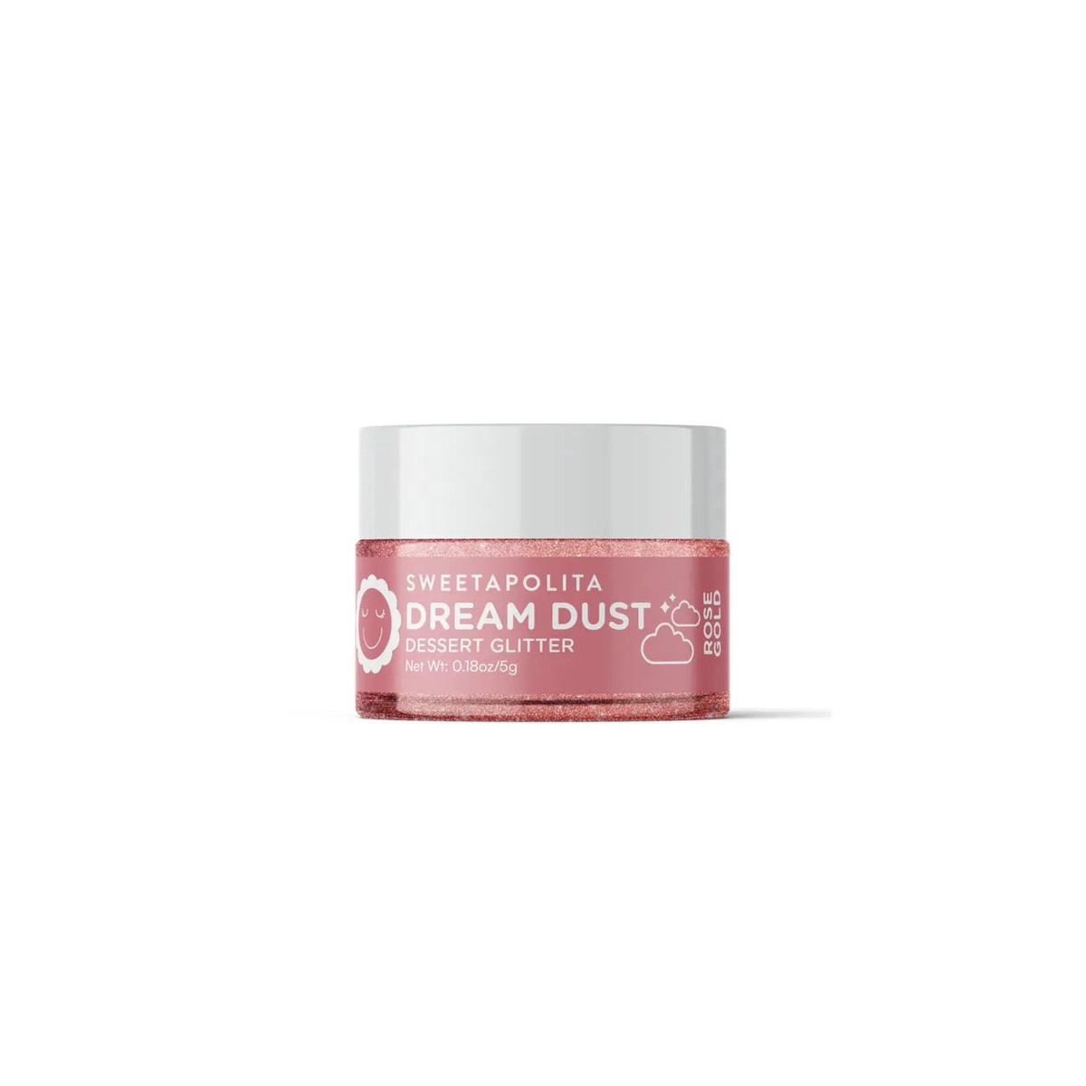 Sweetapolita Edible Dessert Glitter - Rose Gold