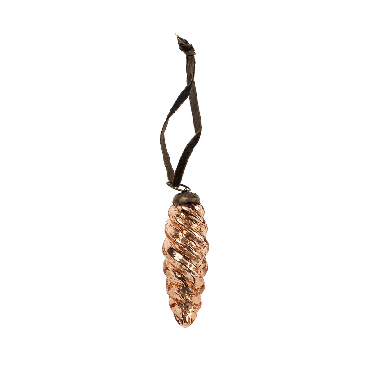 Copper Icicle Ornament - Small