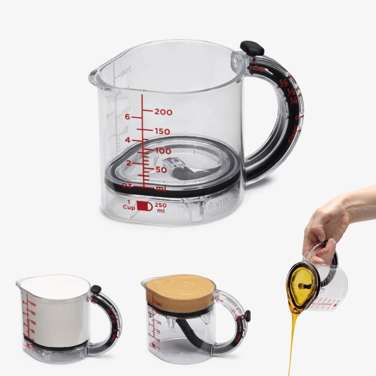 Upcup Scrape Up Measuring Cup
