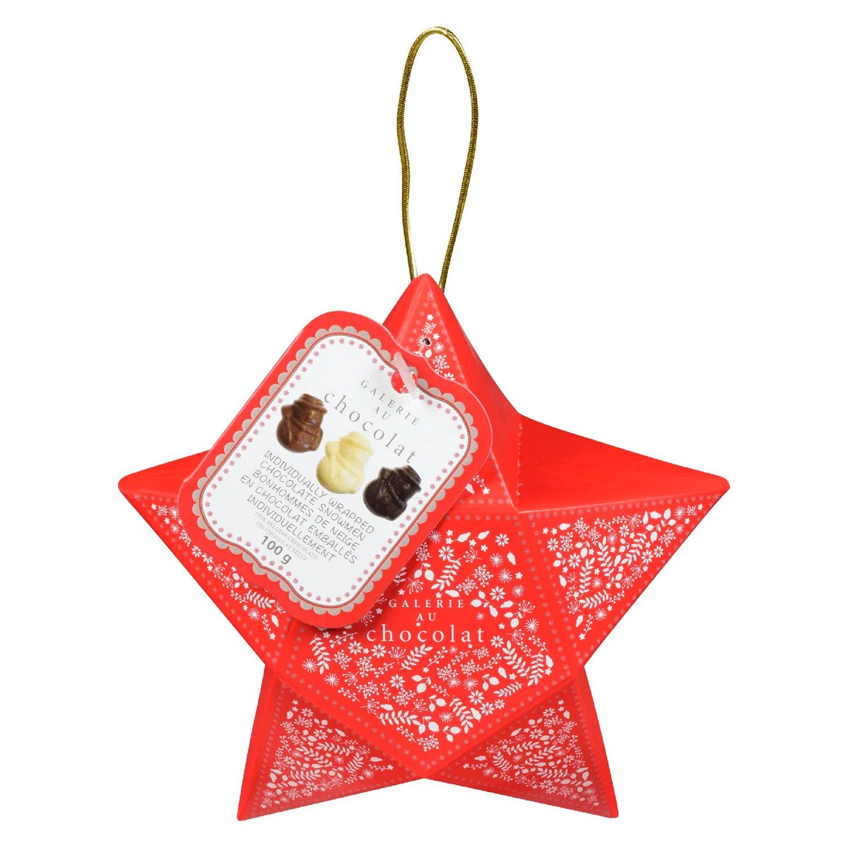Galerie au Chocolat Holiday Star Ornament