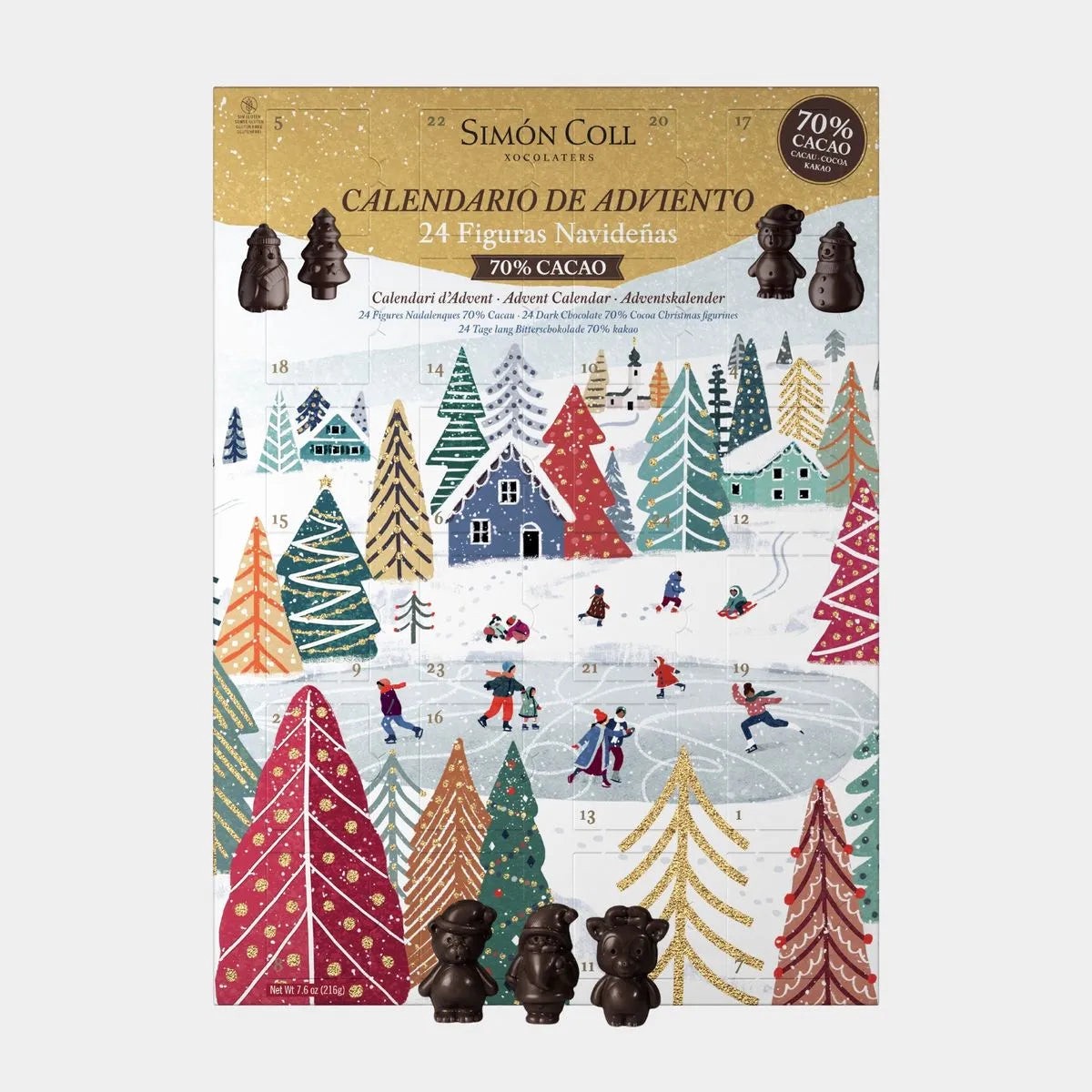 Simon Coll Advent Calendar - Dark Figurines