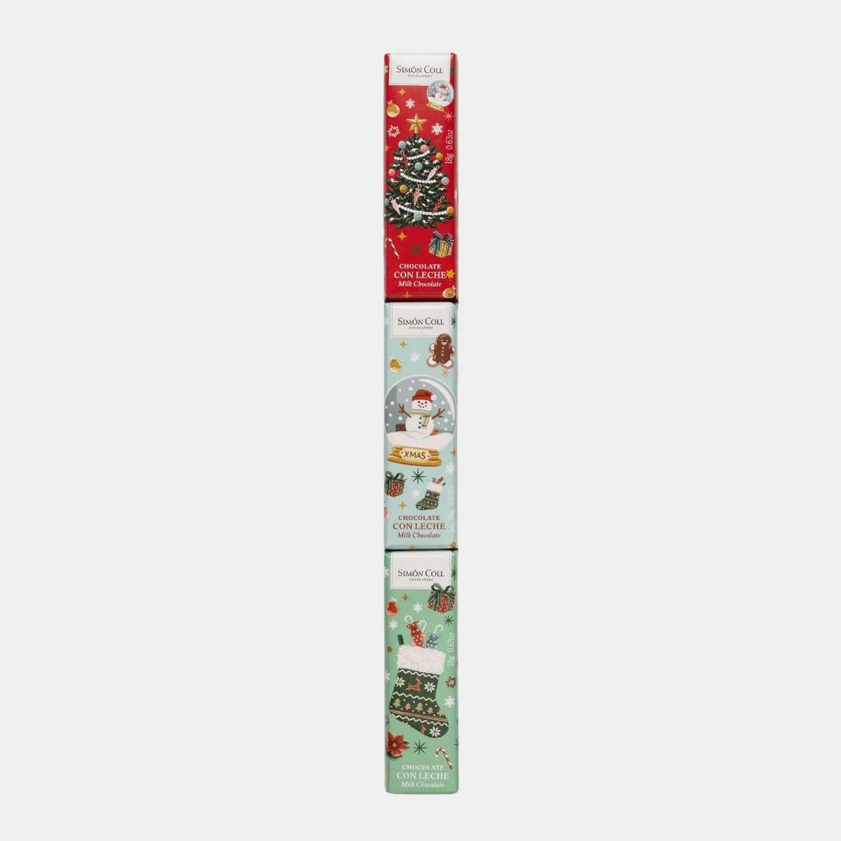 Simon Coll Mini Chocolate Bars - Hello Winter