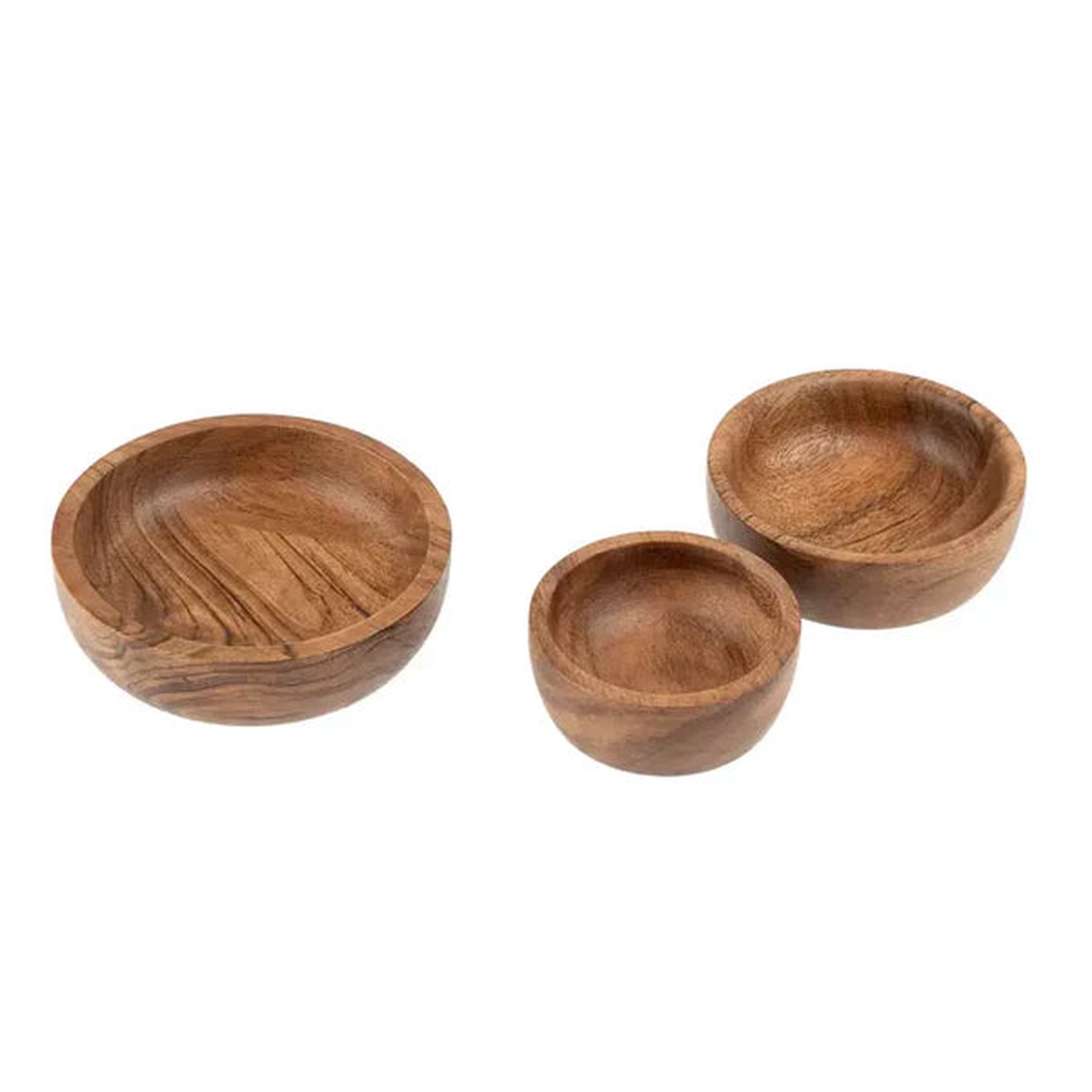 Acacia Mini Bowls Set/3