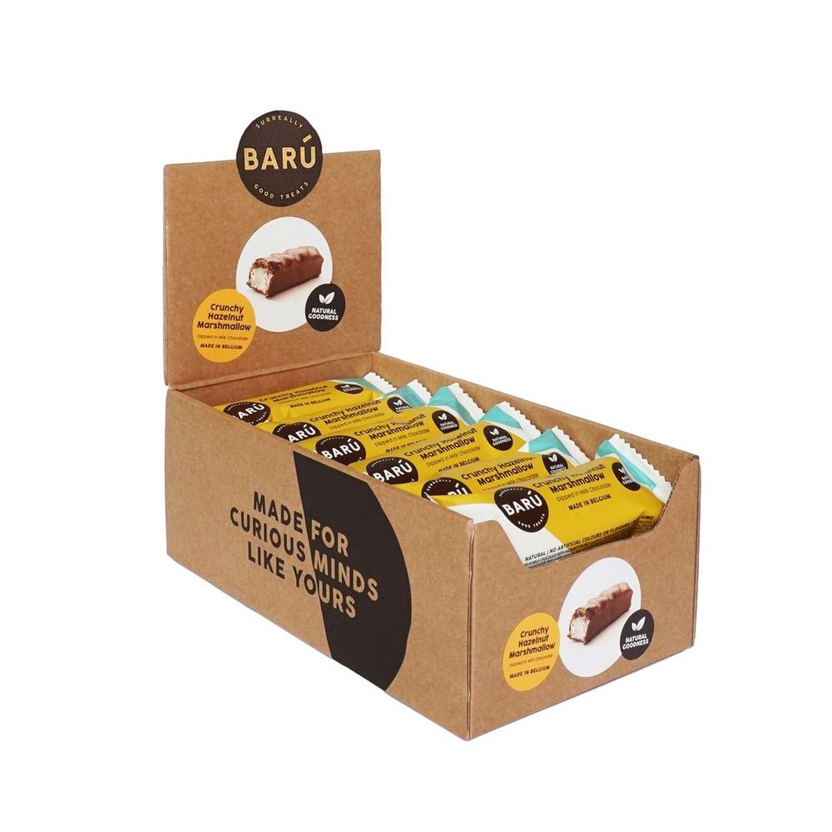 Baru Milk Chocolate Bar with Hazelnut