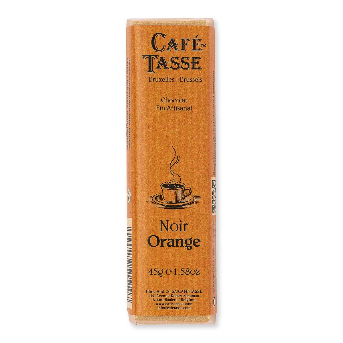Cafe Tasse Dark Chocolate Orange Peel