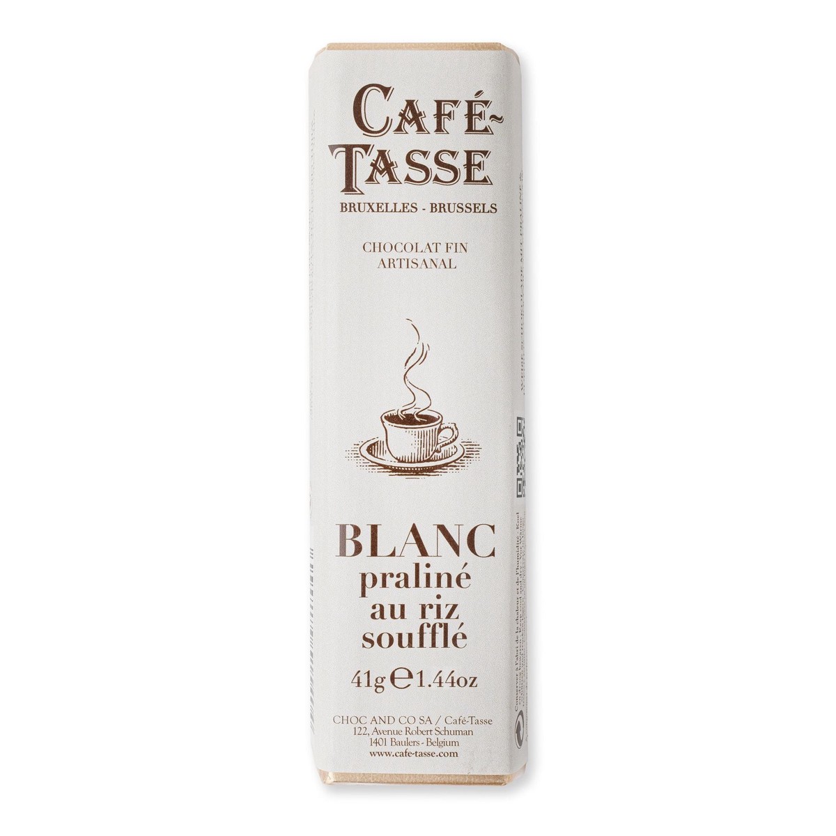 Cafe Tasse White Chocolate Crispy Rice