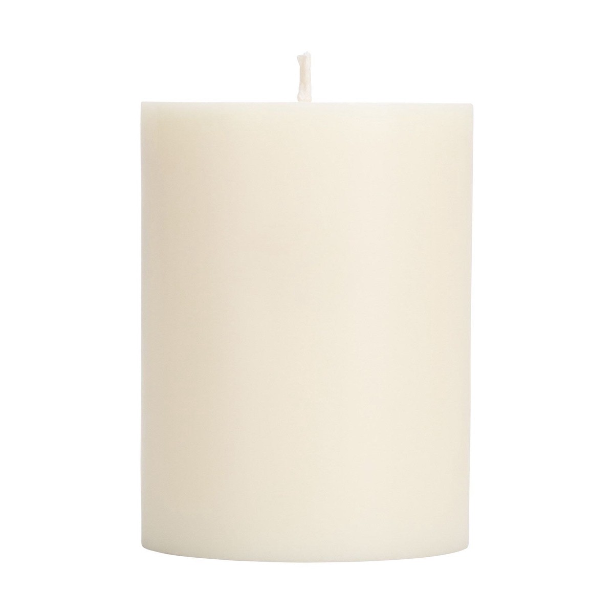 Solid Pillar Candle - Pearl White