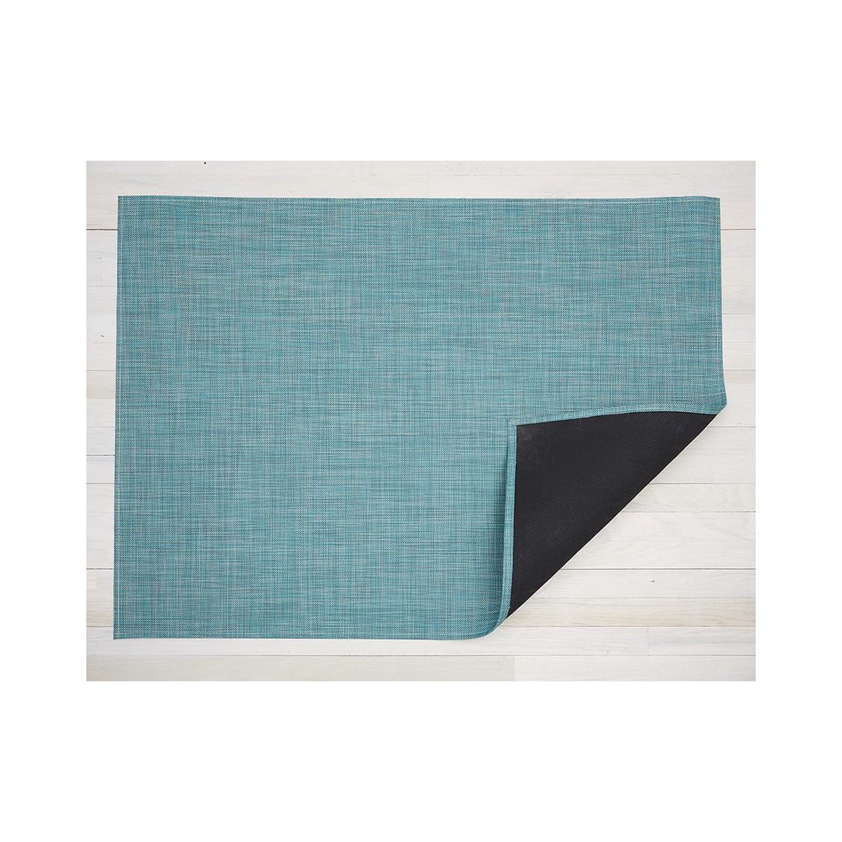 Mini Basketweave Rug 23x36 - Turquoise