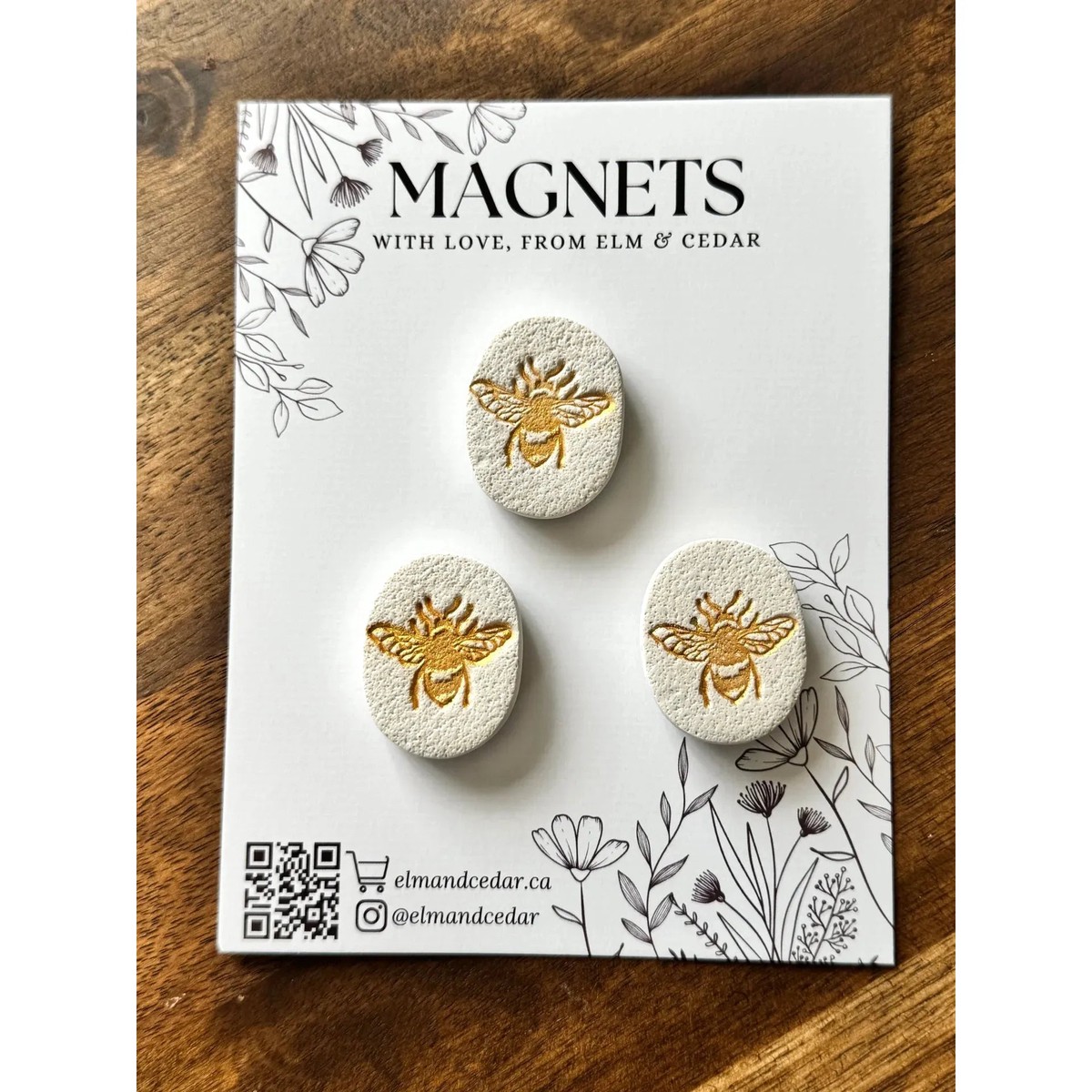 Bee Magnet Set