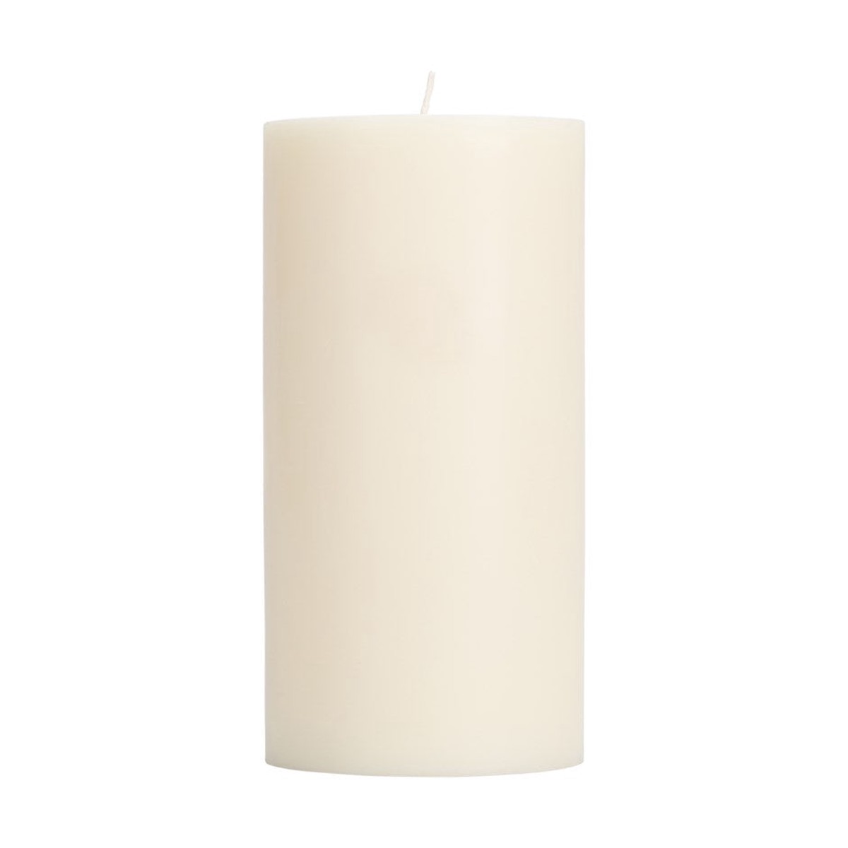 Solid Pillar Candle - 15cm Pearl