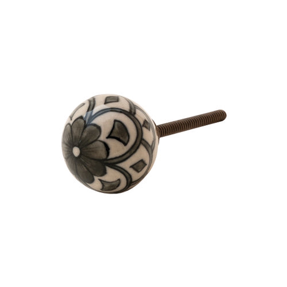 Black Painted Knob