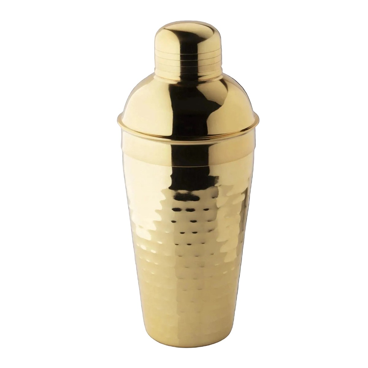 Hammered Cocktail Shaker - Gold
