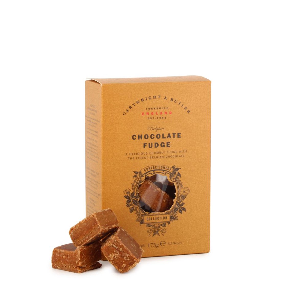 Cartwright & Butler's Belgian Chocolate Fudge